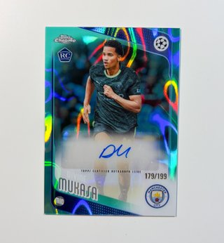 Mukasa Auto /199 Topps Chrome UCC 2025-26