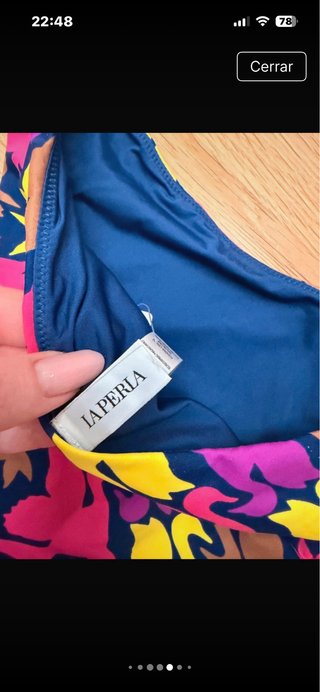 Precioso bikini La Perla estampado