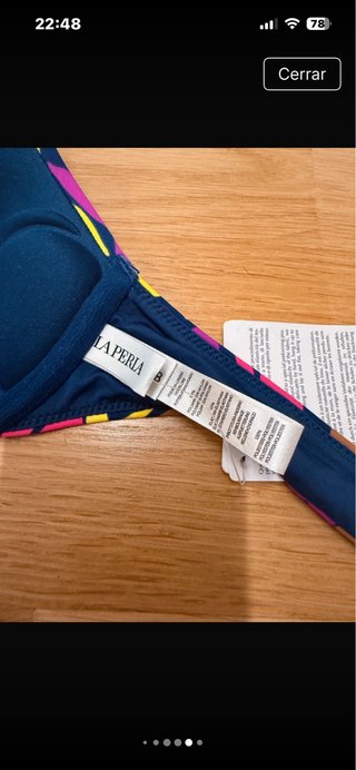 Precioso bikini La Perla estampado