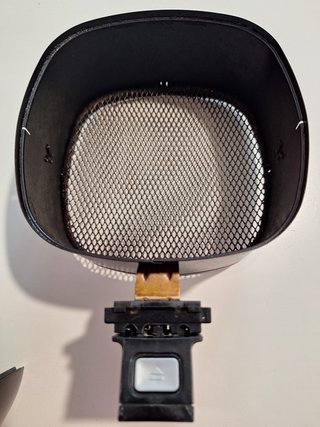 Freidora Aire Philips Negra  2.5L