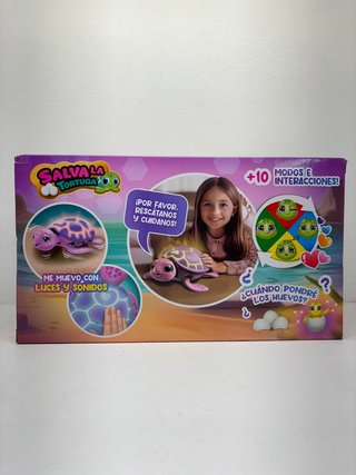 Bizak Salva La Tortuga Rosa Mascota Interactiva