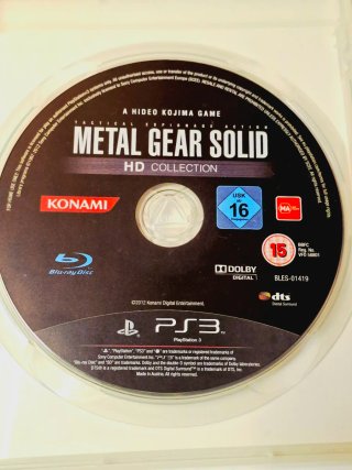 Metal Gear Solid HD Collection PS3 PAL