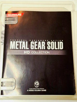 Metal Gear Solid HD Collection PS3 PAL