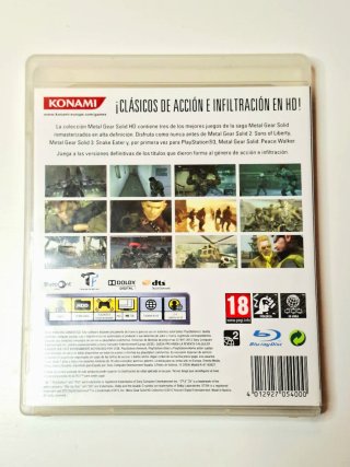 Metal Gear Solid HD Collection PS3 PAL