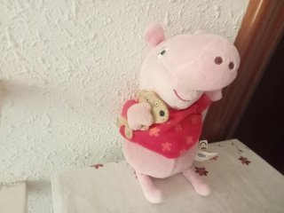 Peluche Peppa Pig con Teddy