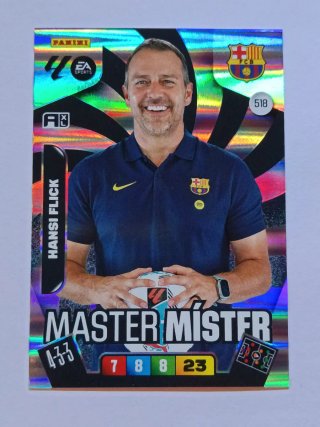 Cromo Panini Hansi Flick FC Barcelona 518