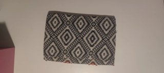 Bolso de mano étnico con abalorios
