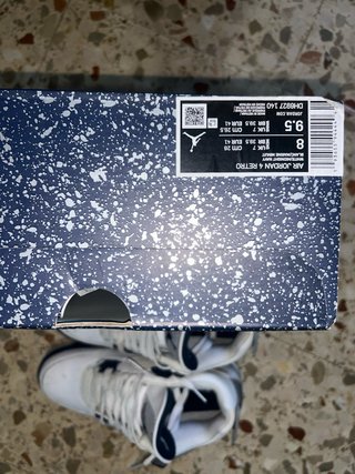 Jordan 4 Blue Cement