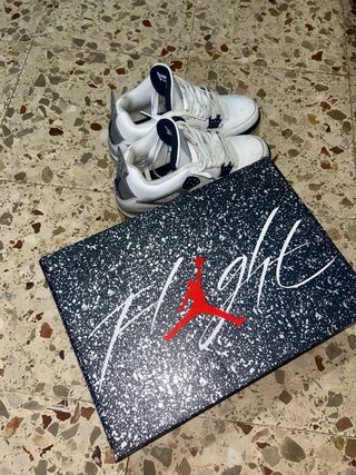 Jordan 4 Blue Cement