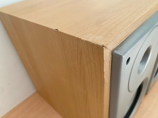 Altavoces Denon SC-G101 Marrón/Plata