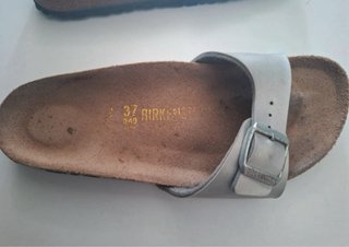 Sandalias Birkenstock Talla 37 Plata