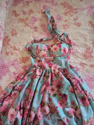 Abito medio donna floreale