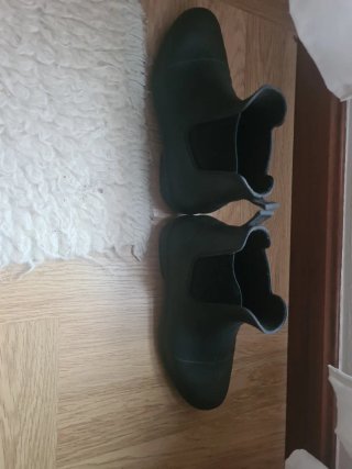 Botas de goma de montar Decathlon Negras