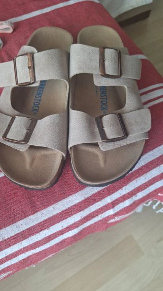 Sandalias Birkenstock Beige Talla 41
