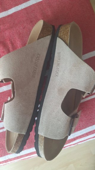 Sandalias Birkenstock Beige Talla 41