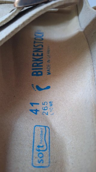 Sandalias Birkenstock Beige Talla 41