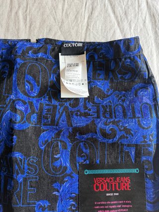 Falda Versace Jeans Couture Estampada