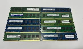 Lote 10 Memorias RAM DDR3 para PC