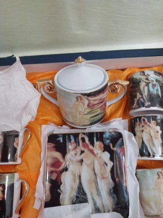 Set Caffè vintage Dula di Bavaria Porcellana