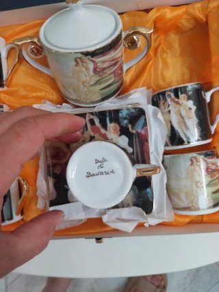 Set Caffè vintage Dula di Bavaria Porcellana