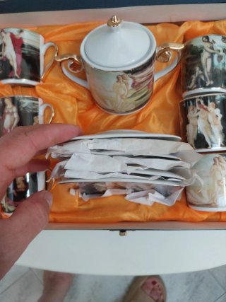 Set Caffè vintage Dula di Bavaria Porcellana