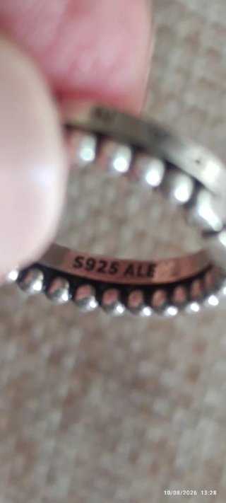 Pendientes argolla Pandora plata ALE