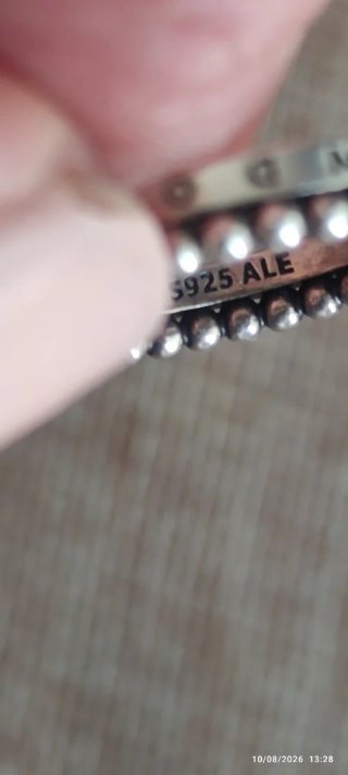 Pendientes argolla Pandora plata ALE