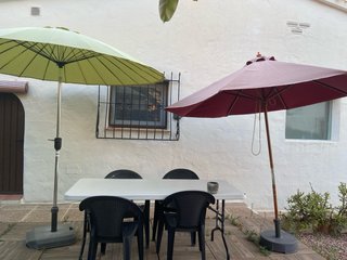 Conjunto Muebles Exterior Mesa y Sillas