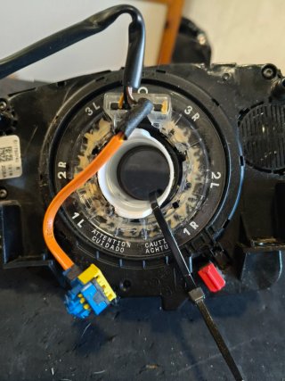 Mando luces Peugeot 308 con anillo airbag