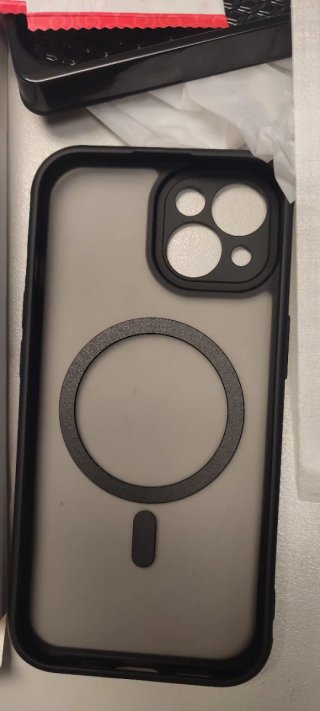 Funda iPhone 15 con MagSafe Negra