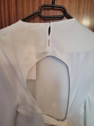 Blusa TXS Zara Blanca