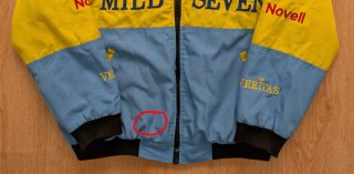 Chaqueta Vintage renault f1 team Mild seven