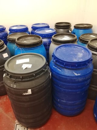 Bidones Plástico 200L Alimentarios