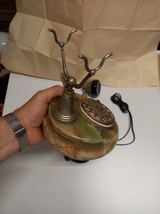 Teléfono Antiguo de Ónix