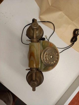 Teléfono Antiguo de Ónix