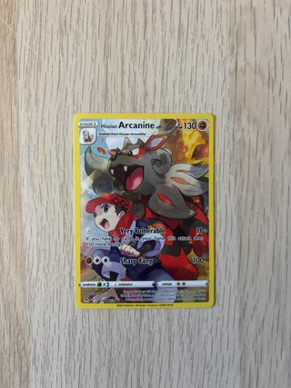 CARTA POKEMON ARCANINE ALTERNATIVA ART