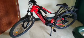 Bicicleta Eléctrica Roja