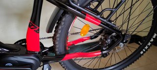 Bicicleta Eléctrica Roja