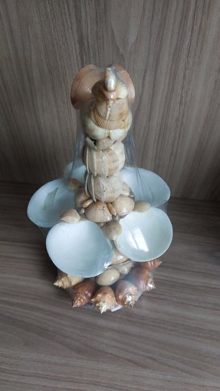 Centrotavola conchiglie 39 cm