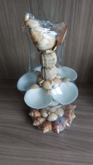 Centrotavola conchiglie 39 cm