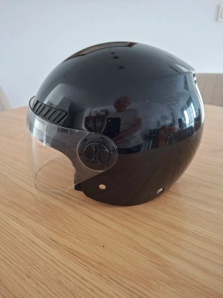 Casco Shiro Negro, talla S