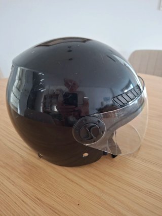 Casco Shiro Negro, talla S