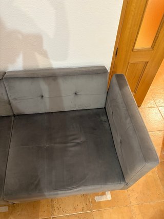Sofá cama gris