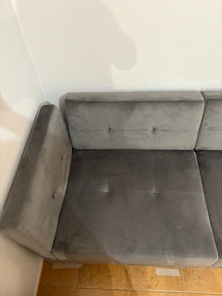 Sofá cama gris
