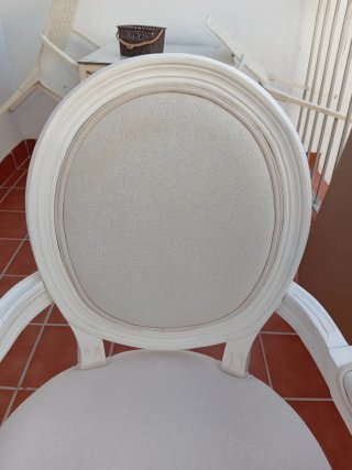 Silla de comedor estilo Luis XVI