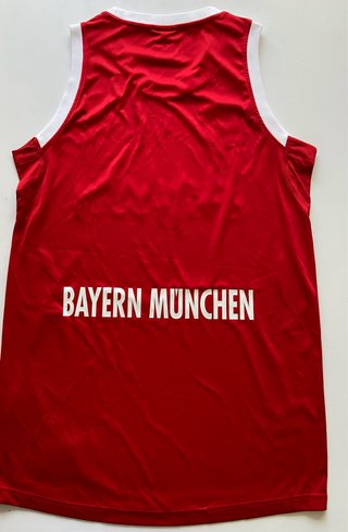 Maglia basket rossa Adidas FC Bayern Munchen