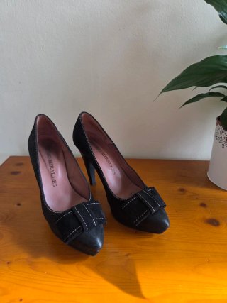Zapatos Pedro Miralles Negros Tacon Mujer