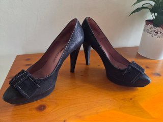 Zapatos Pedro Miralles Negros Tacon Mujer