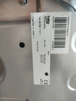 Placa de gas Beko 4 fuegos
