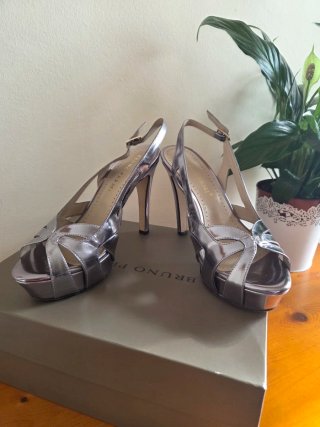 Zapatos Bruno Premi Talla 38 Plata